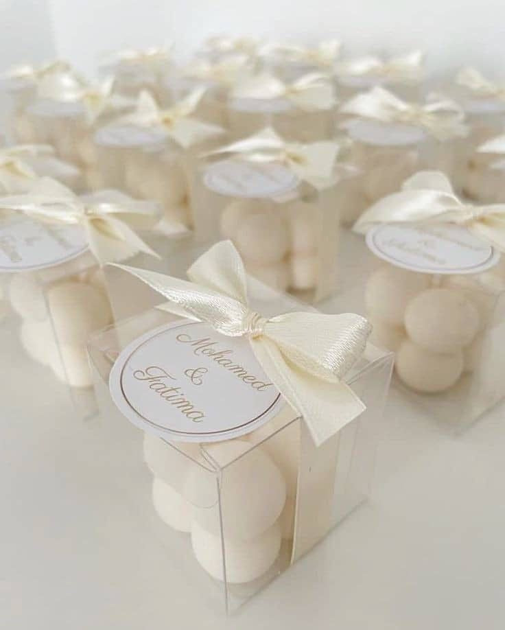 Wedding Candle Favors